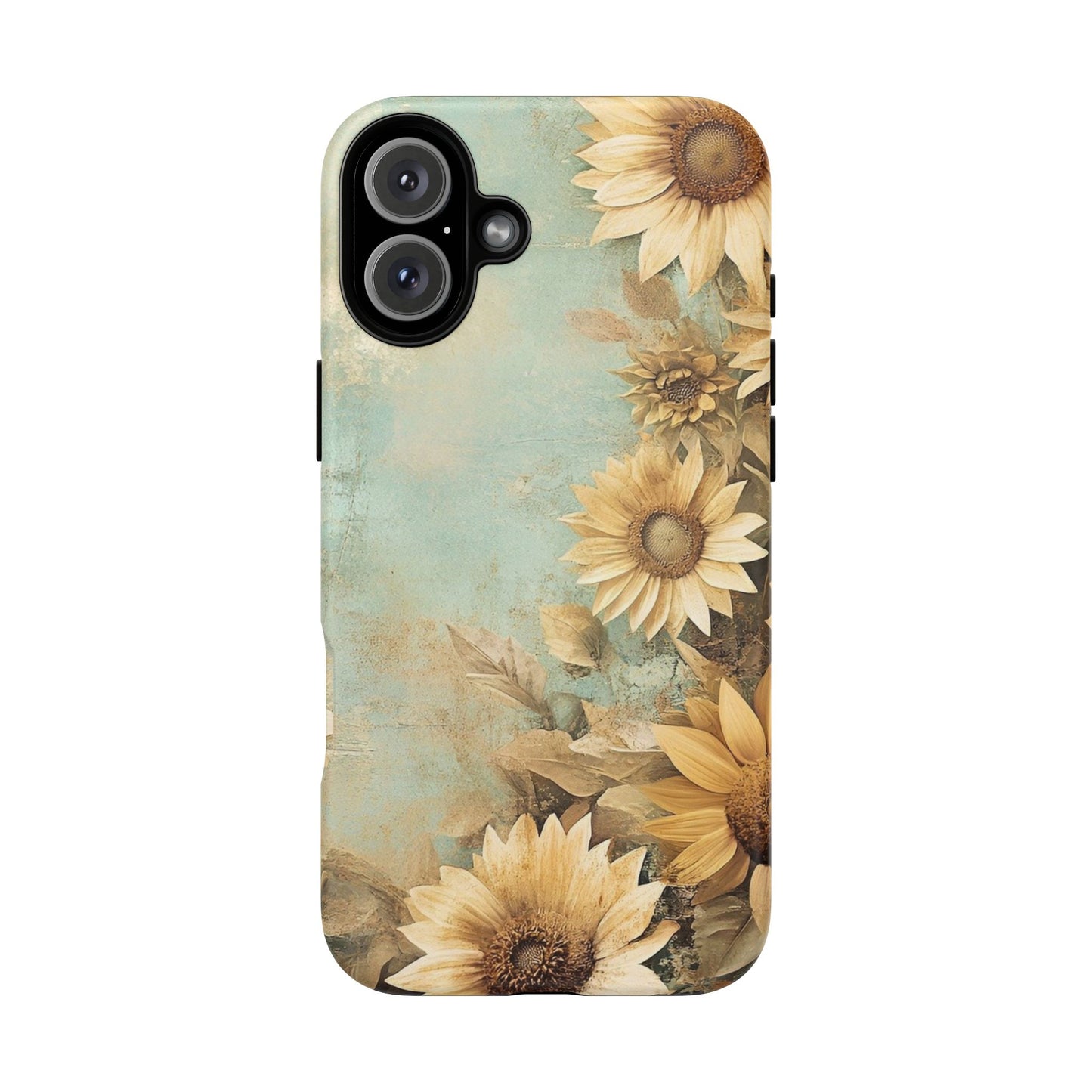 Sunflower Phone Case, Tough Shell Floral Cover, Nature Inspired Gift, Durable Protective Case, Perfect for Spring and Summer