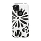 Stylish Phone Case with Floral Design, Tough Phone Cover for Her, Trendy Black and White Cell Phone Case, Unique Gift for Birthdays [...]