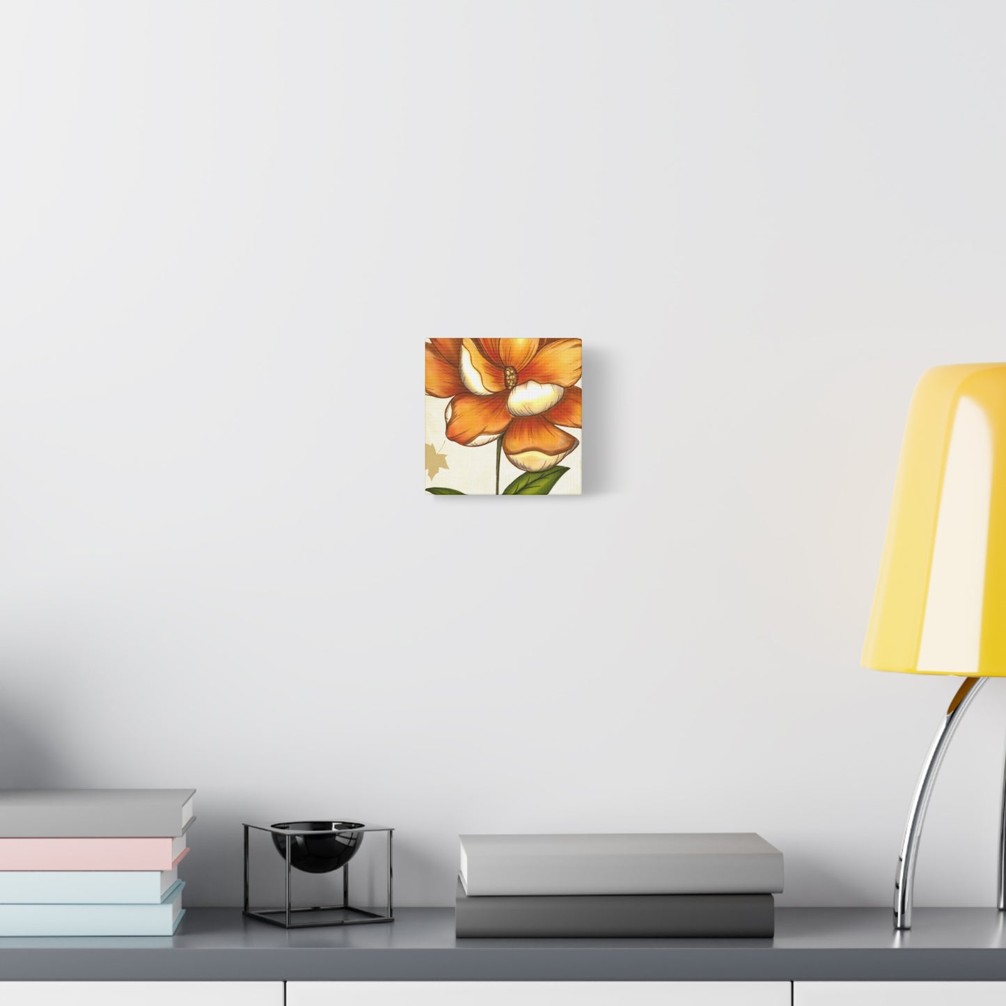 Copy of Matte Canvas, Stretched, 1.25" Tulips Pink and Purple Flowers