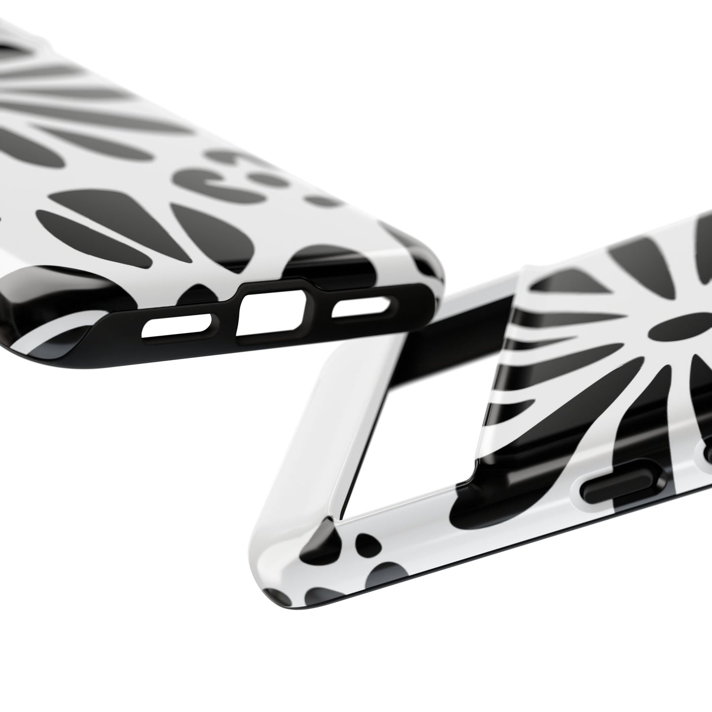Stylish Phone Case with Floral Design, Tough Phone Cover for Her, Trendy Black and White Cell Phone Case, Unique Gift for Birthdays [...]