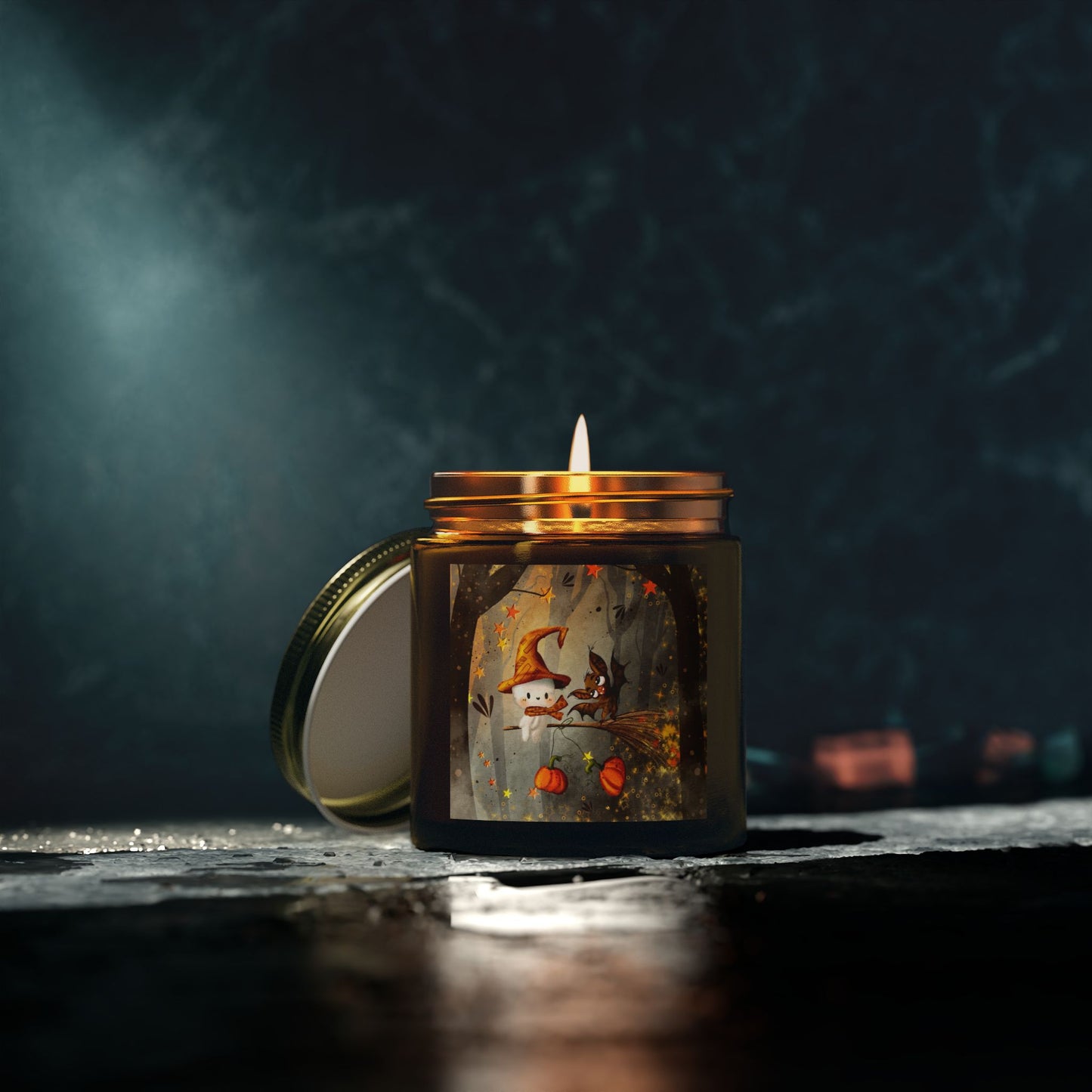 Cozy Autumn Scented Candles - Coconut Apricot Wax, Fall Decor, Thanksgiving Gifts, Relaxation, home fragrance, artisanal candles