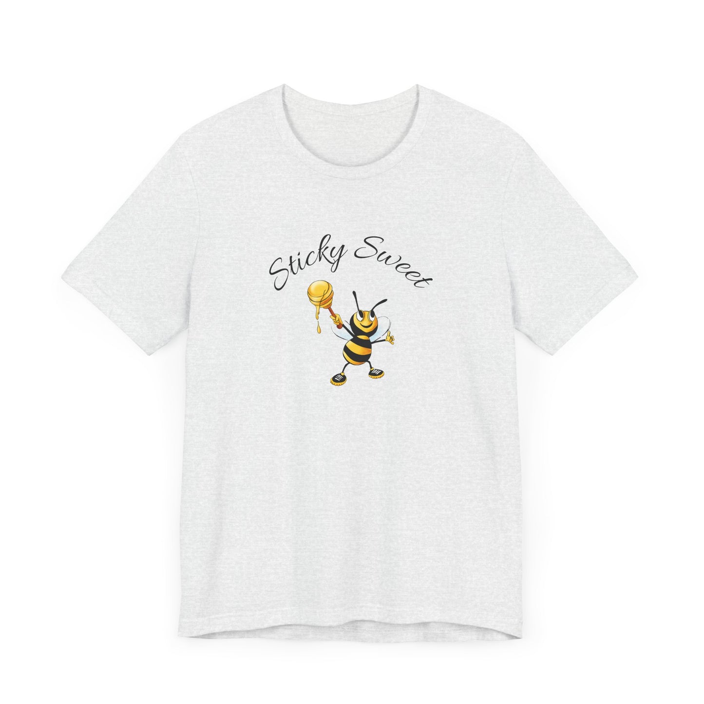 Sticky Sweet Bee Unisex Tee, Cute Bee T-Shirt, Honey Lover Gift