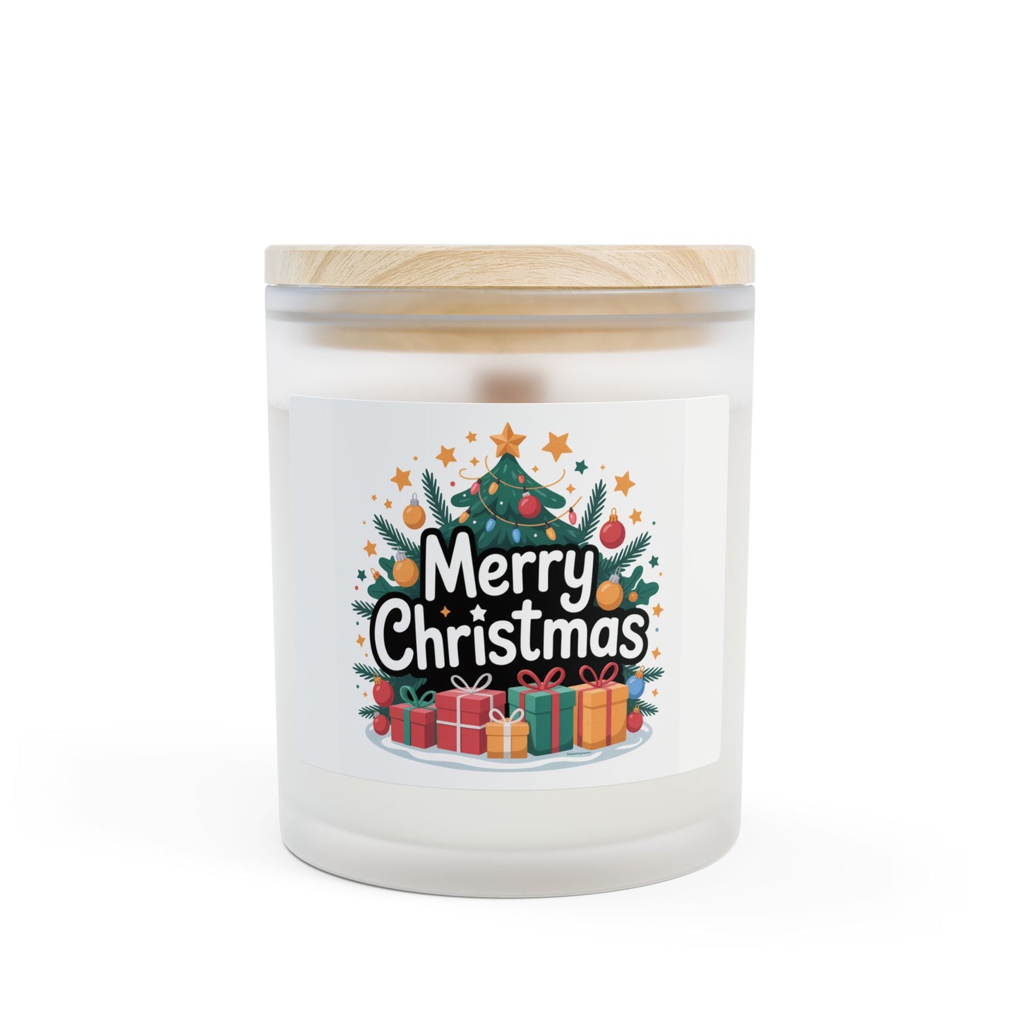 Festive Christmas Candle, Holiday Scented Gift, Merry Christmas Decor, Seasonal Aromatherapy, Home Fragrance