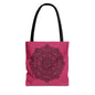 Mandala Tote Bag, Bohemian Style Bag, Eco-Friendly Shopping Bag, Gift for Her, Yoga Lover Tote