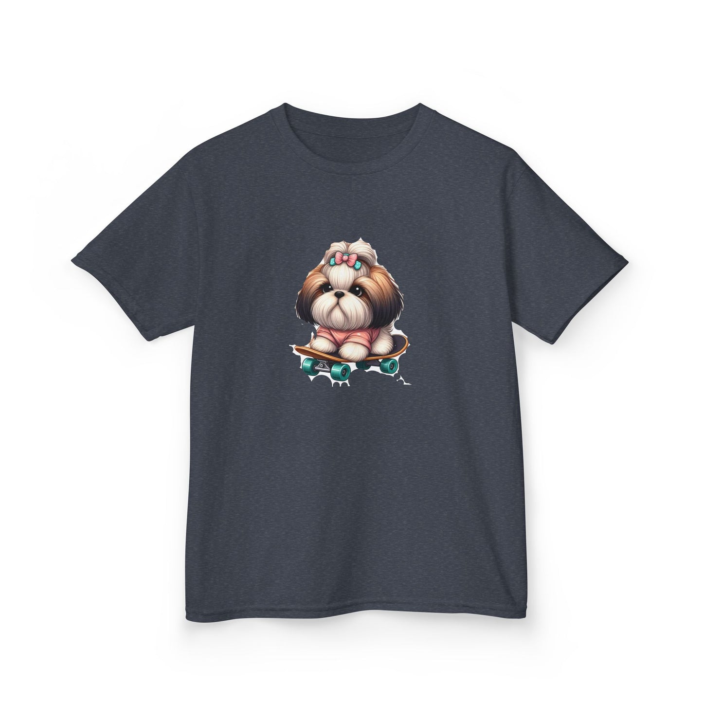 Kids Heavy CottonTee - skateboard