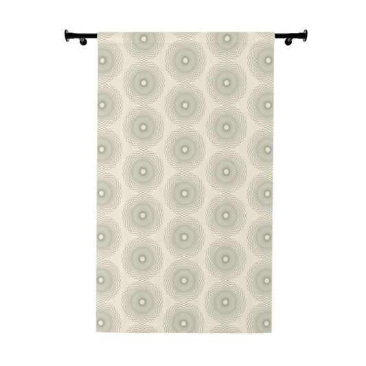 Elegant Patterned Window Curtain - Modern Home Décor, Living Room Drapes, Bedroom Curtains, Minimalist Design