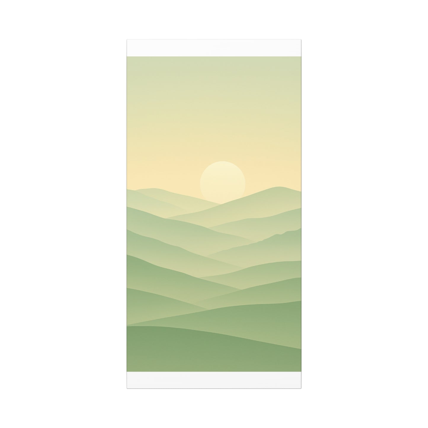 Matte Canvas, Stretched, 1.25" Sunset or Sunrise