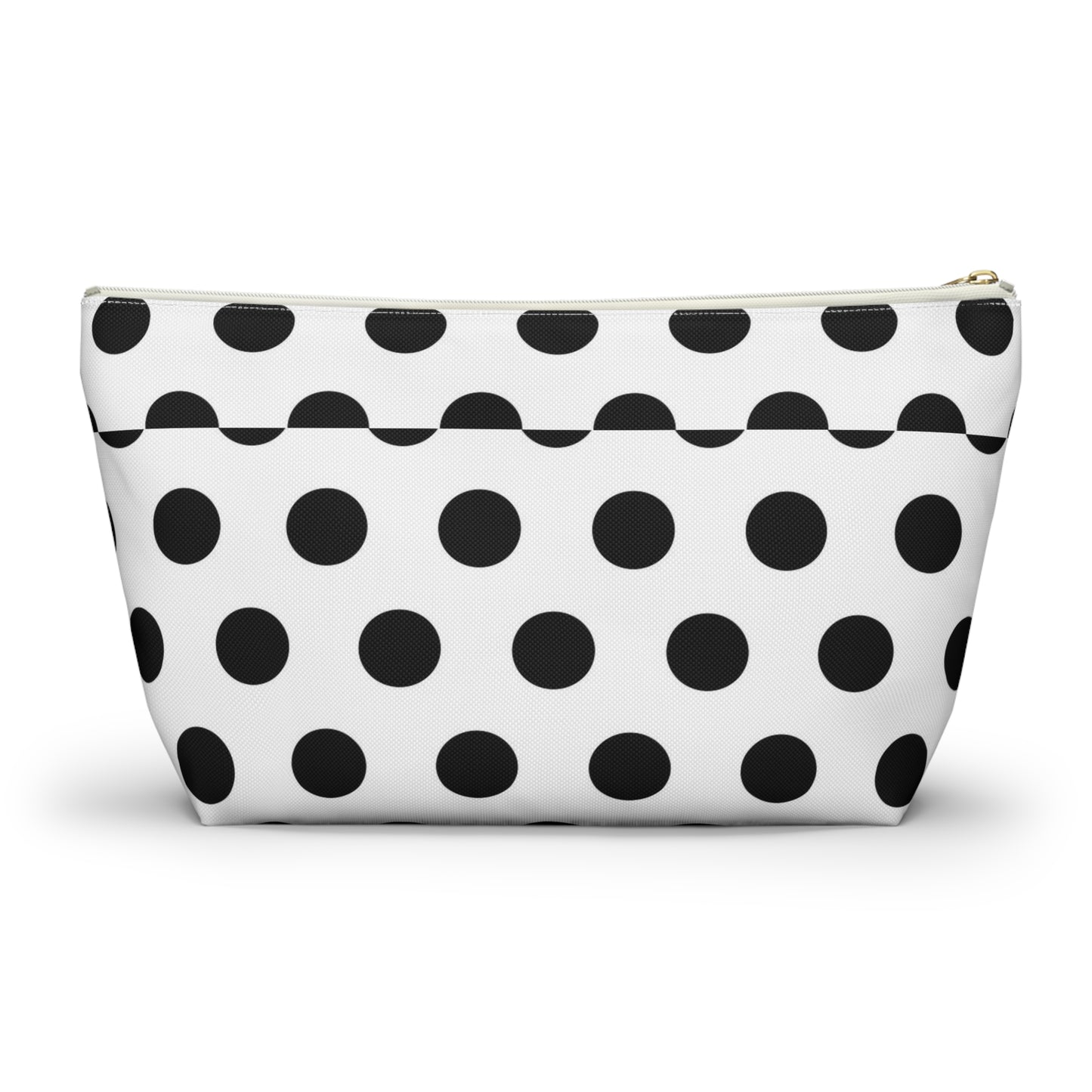Chic Polka Dot Accessory Pouch, Stylish Makeup Bag, Travel Organizer, Gift for Her, Fun Dot Pattern, Cosmetic Case