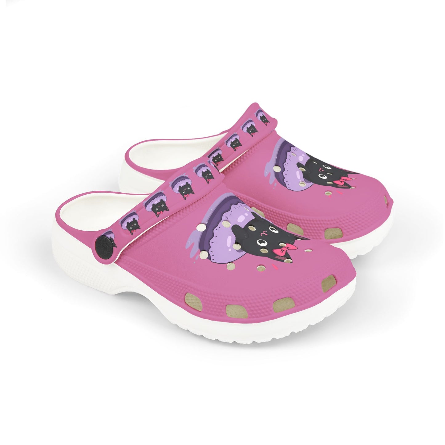 Kid's Cute Cat EVA Foam Clogs, Adorable Toddler Slip-Ons, Playful Kids Footwear, Gifts for Cat Lovers, Summer Play Shoes
