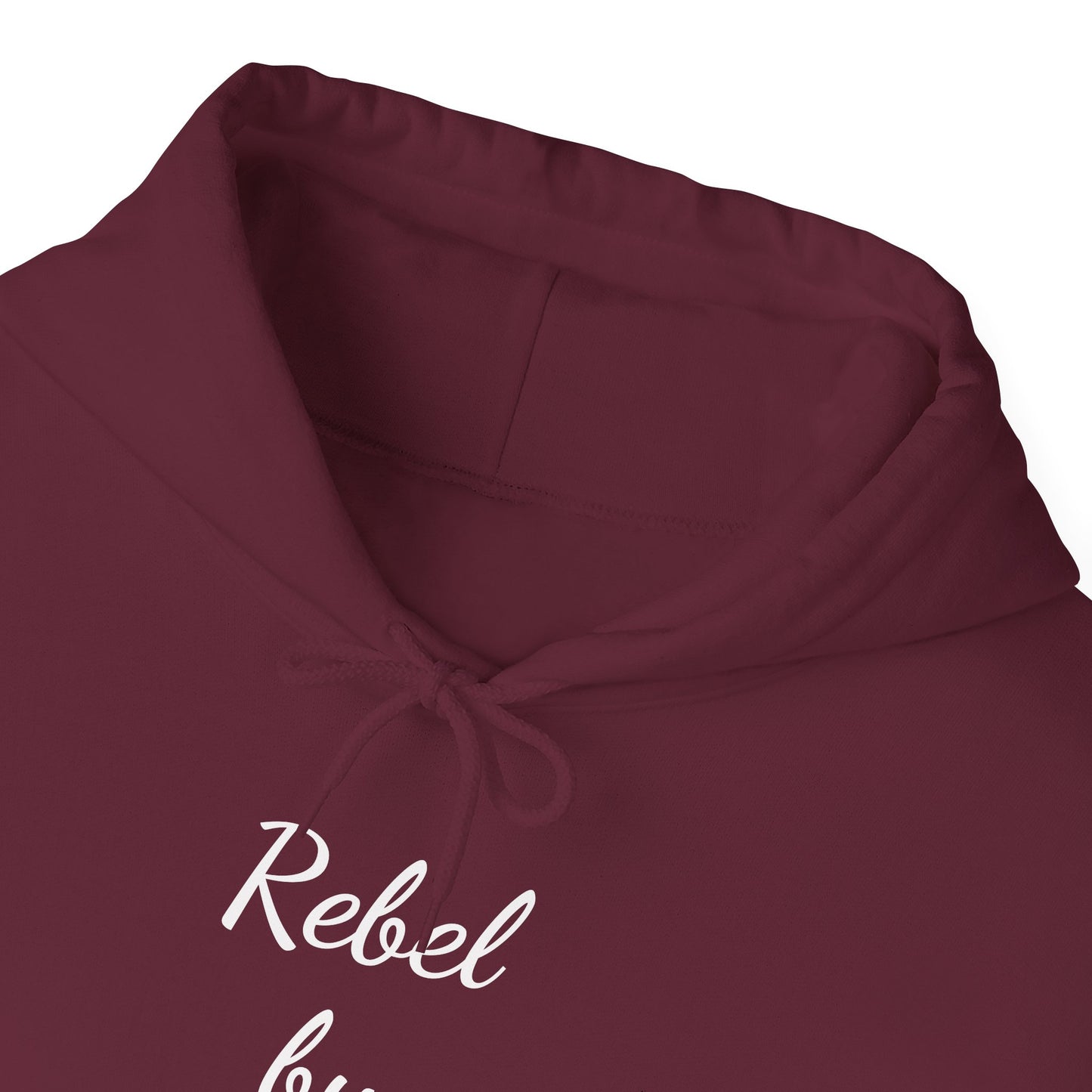 Rebel by Nature Hoodie - Unisex Heavy Blend Sweatshirt for Adventure Lovers