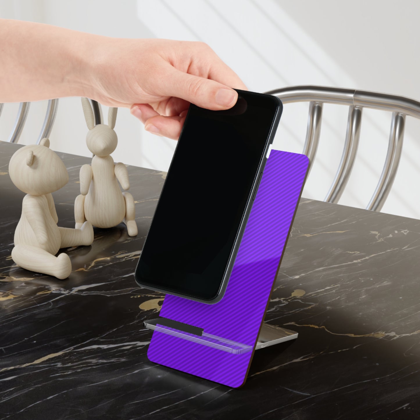 Stylish Mobile Display Stand for Smartphones - Perfect for Home Office, School, Travel, Gifts, or Decorating!