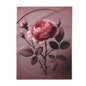 Elegant Rose Arctic Fleece Blanket - Cozy Home Decor, Floral Throw Blanket, Birthday Gift, Wedding Present, Living Room Accent