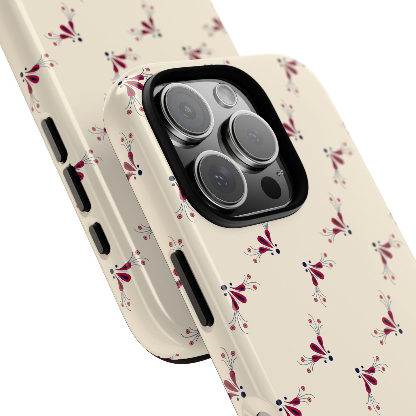 Tough Cases - Floral Design Phone Case, Stylish Protective Cover, Gift for Her, Trendy Smartphone Accessory, Floral iPhone Case, [...]