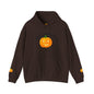 Halloween Pumpkin Hoodie with 'Happy Halloween' Design, Cozy Unisex Sweatshirt for Fall Celebrations, Perfect for Halloween Parties, [...]