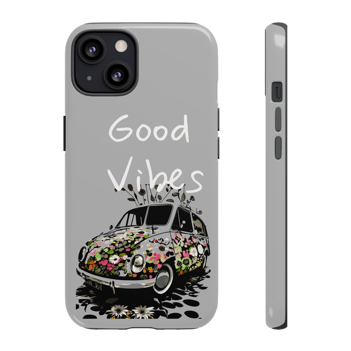 Floral Phone Case | Good Vibes, Phone Accessories, Gift for Her, Trendy Tech, Summer Vibes, Birthday Gift