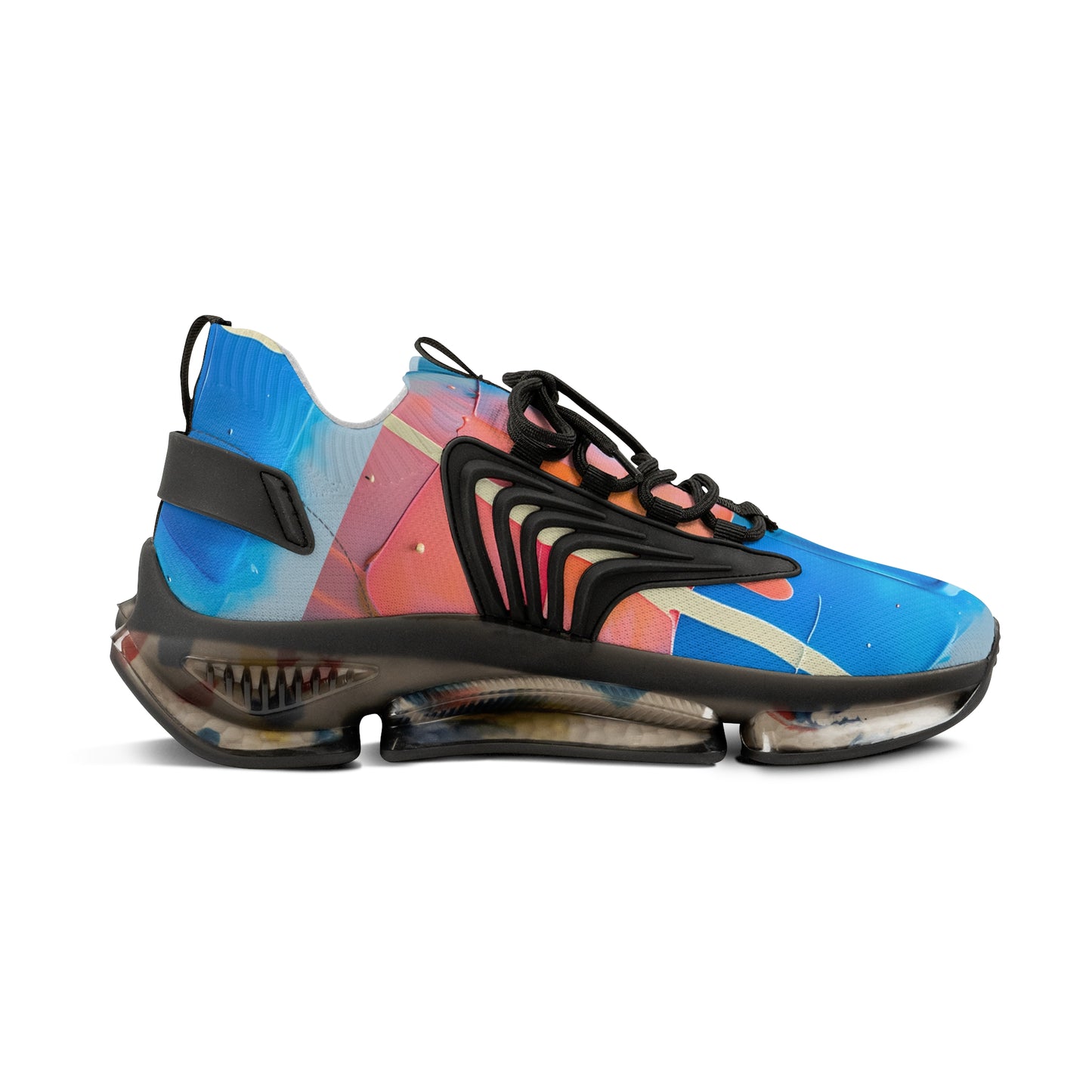 Men's Colorful Mesh Sneakers, Stylish Athletic Shoes, Trendy Casual Footwear, Breathable Running Sneakers, Summer Fashion Sneakers