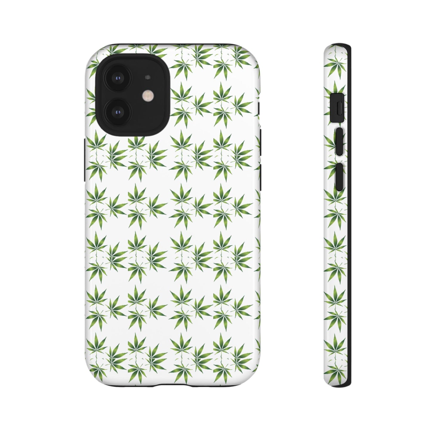 Stylish Phone Case with Cannabis Leaf Design, Durable Phone Cover, Gift for Stoner Friends, Unique Phone Accessory, Nature-Inspired Design