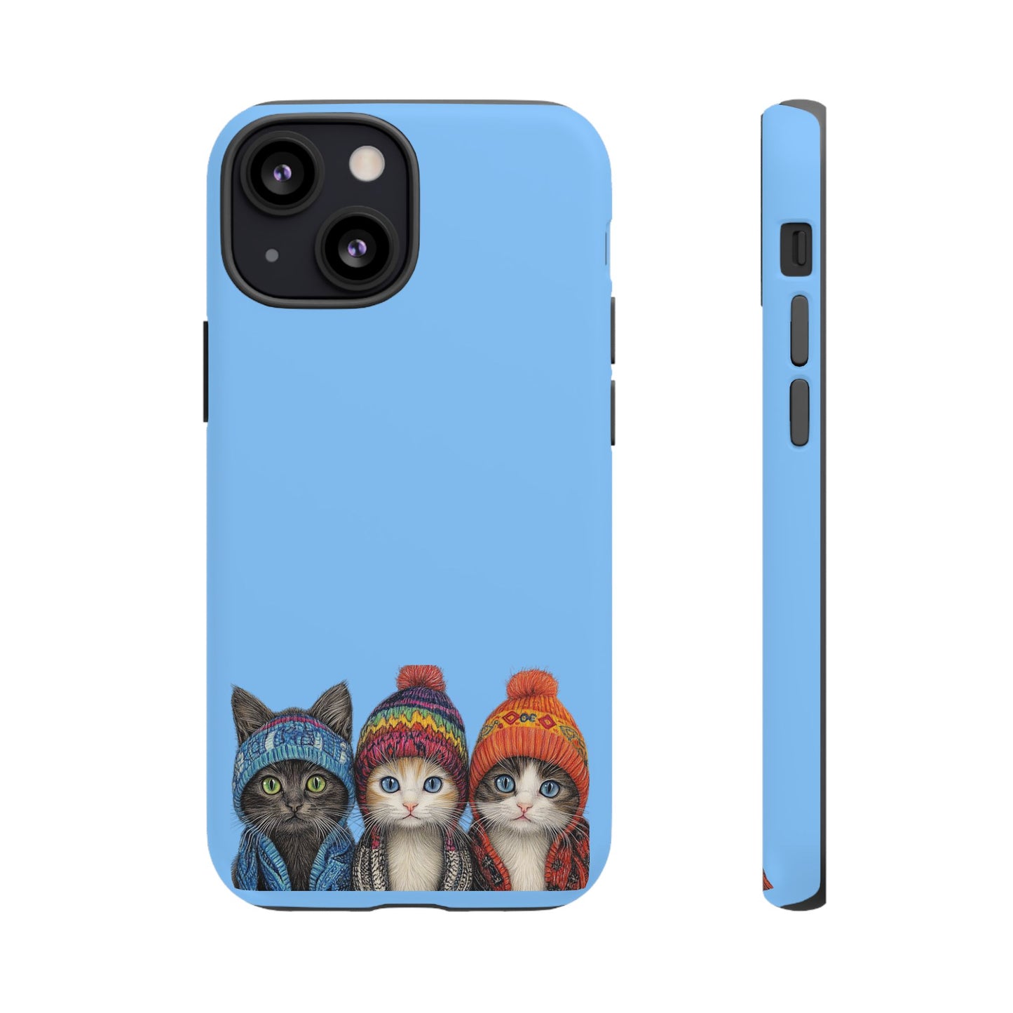 Cat-Themed Phone Case, Cute Cat Cases for Cat Lovers, Gifts for Cat Owners, Fun Cat Accessories, Holiday Present for Pet Lovers