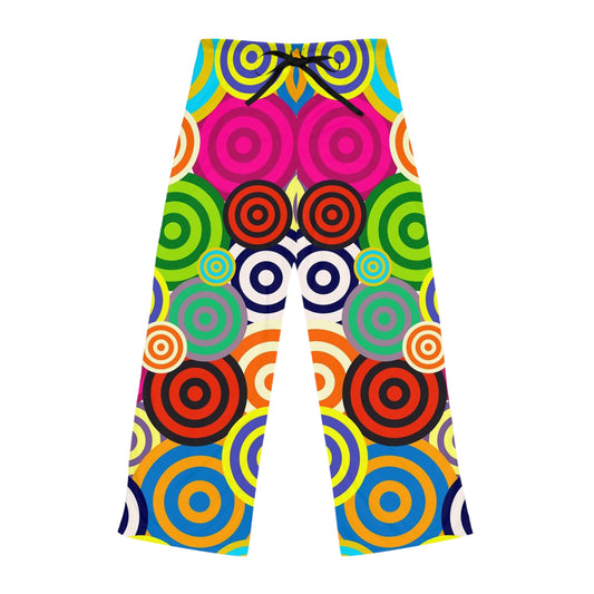 Colorful Women's Pajama Pants - Relax in Style, Fun Loungewear, Unique Gift for Her, Festival Nights, Cozy Sleepwear, Holiday Celebrations