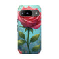 Floral Phone Case, Tough Cases with Elegant Rose Design, Stylish iPhone Cover, Rose Flower Gift for Nature Lovers, Unique Mobile Accessories