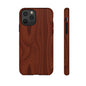 Wood Grain Phone Case, Stylish Tough Cases, Nature-Inspired Protective Cover, Unique Gifts for Him and Her, Eco-Friendly Tech Accessory