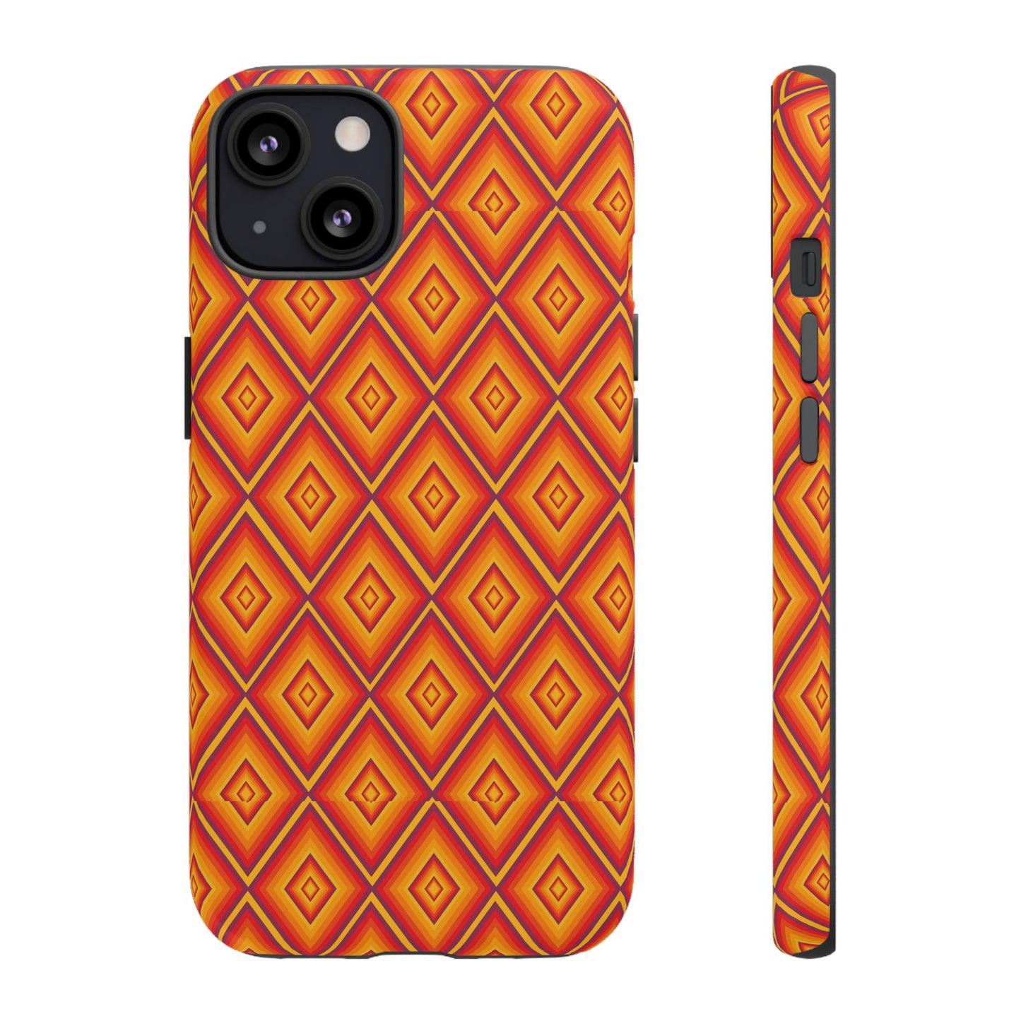 Geometric Phone Case, Tough Cases for Protection, Stylish Smartphone Cover, Vibrant Patterned Phone Accessory, Unique Gift Idea, [...]