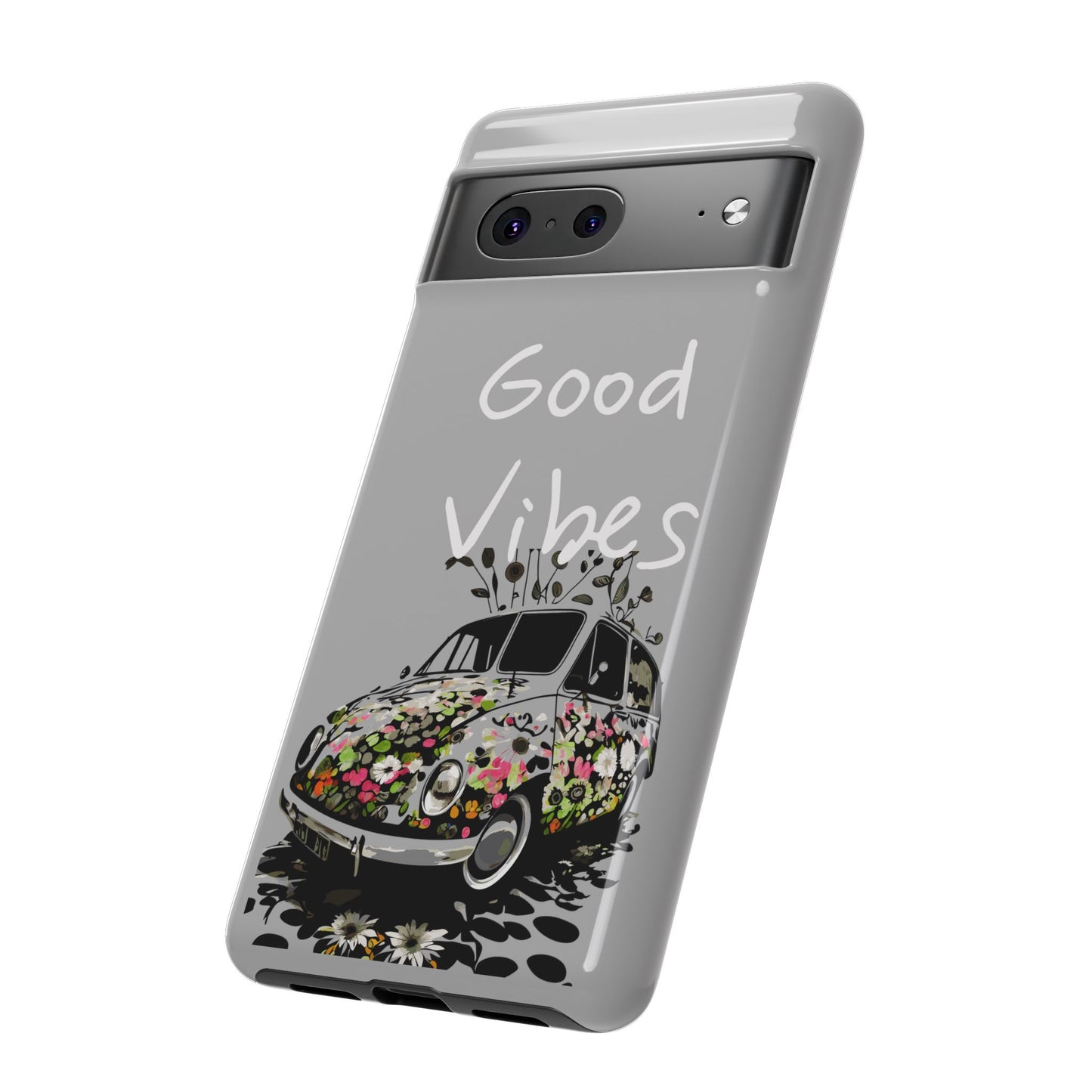 Floral Phone Case | Good Vibes, Phone Accessories, Gift for Her, Trendy Tech, Summer Vibes, Birthday Gift