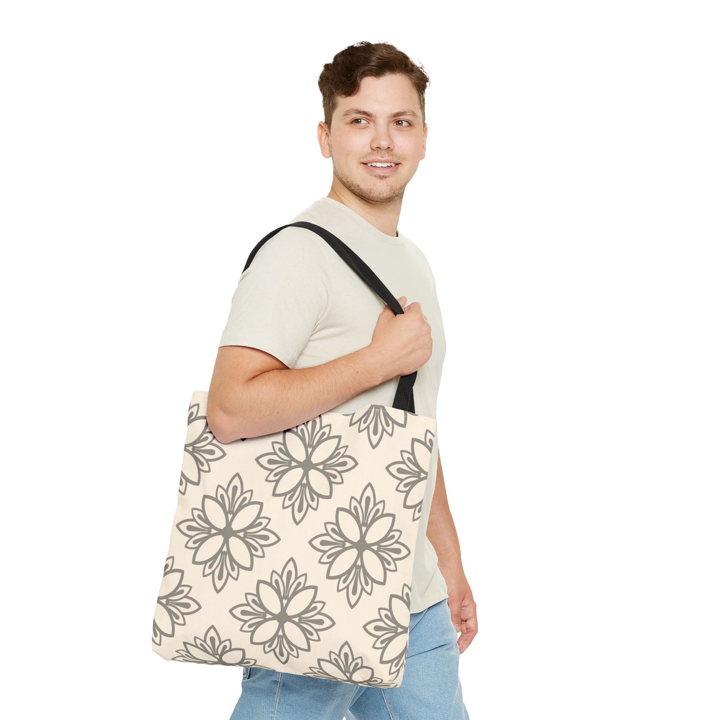 Floral Pattern Tote Bag, Stylish Eco-Friendly Shopping Bag, Personalized Gift for Her, Beach or Everyday Use, Floral Bags for Moms and [...]