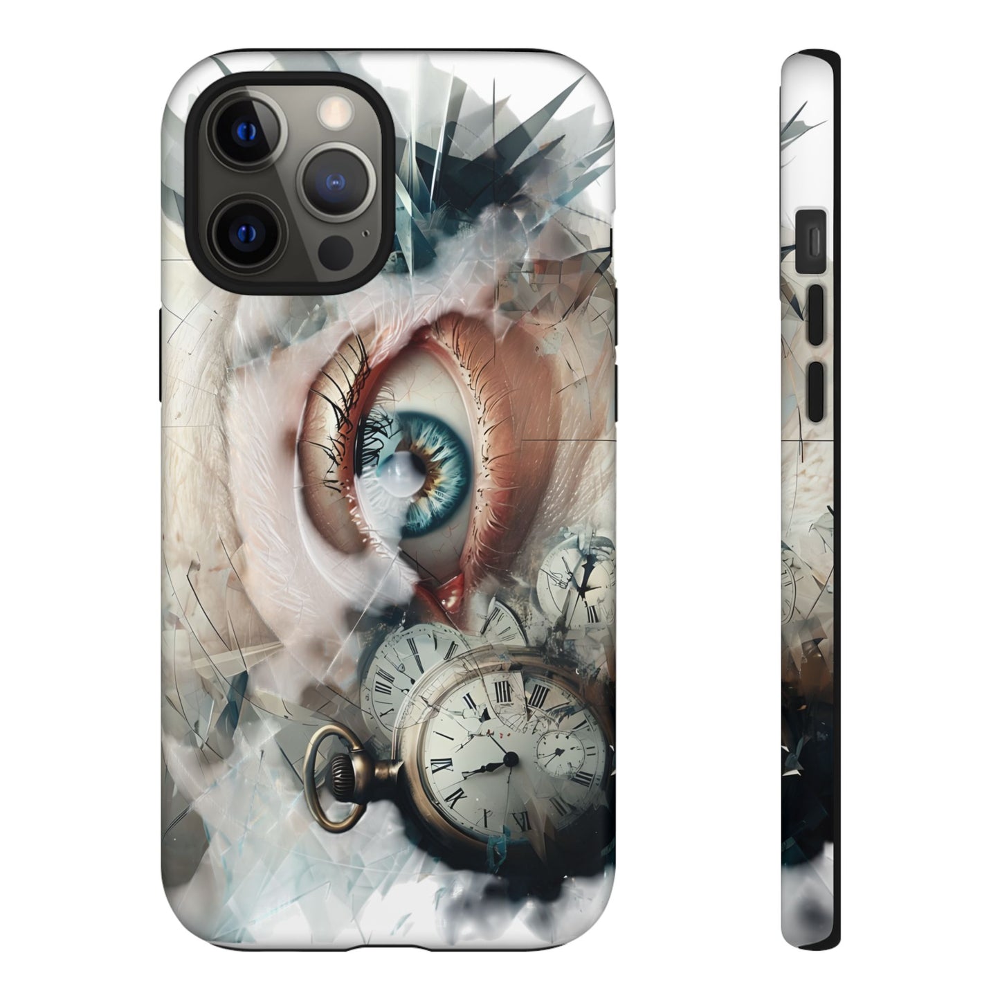 Artistic Eye Phone Case, Unique Smartphone Cover, Whimsical Gift for Art Lovers, Trendy Tech Accessory, Birthday Present, Holiday Gift