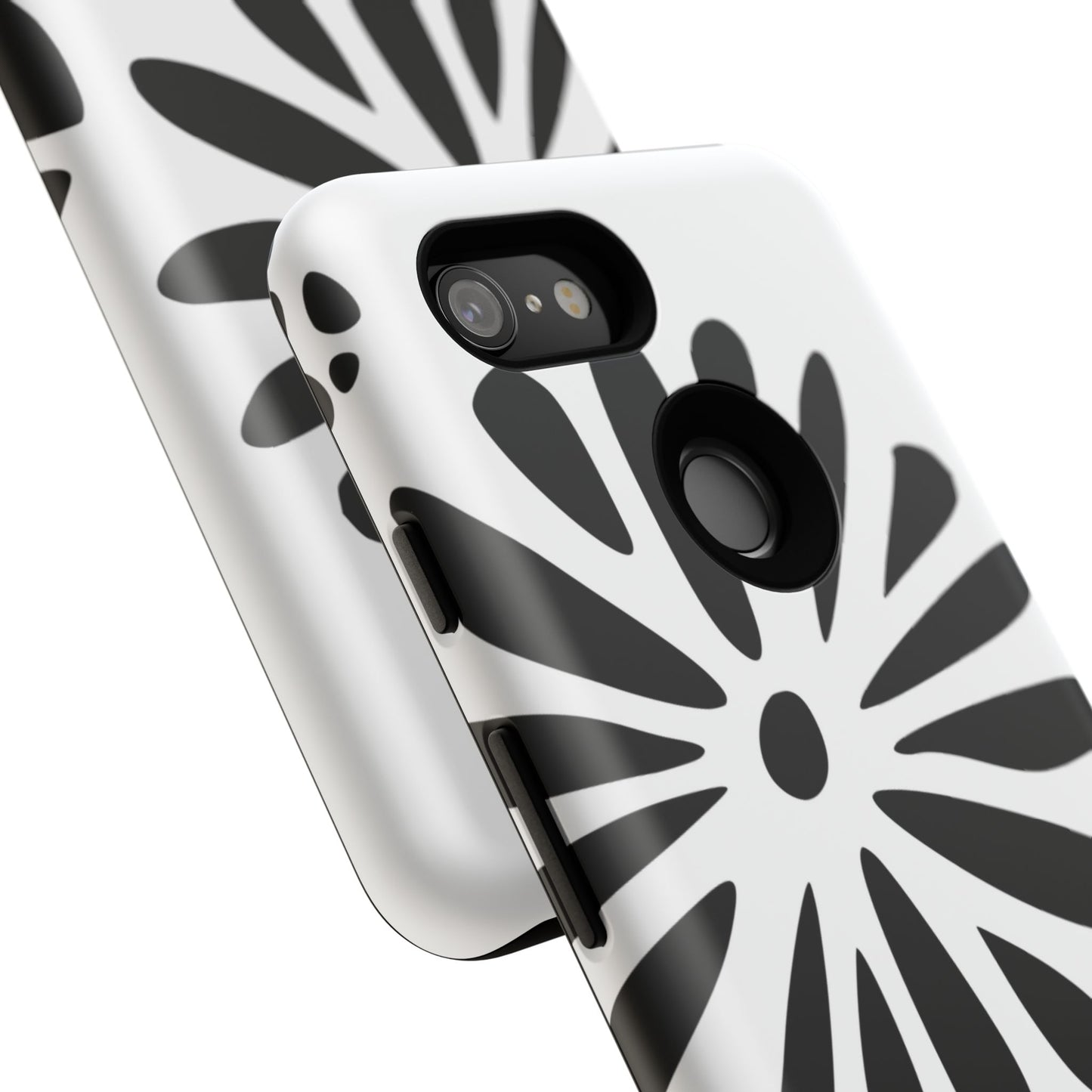 Stylish Phone Case with Floral Design, Tough Phone Cover for Her, Trendy Black and White Cell Phone Case, Unique Gift for Birthdays [...]