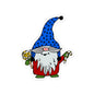 Whimsical Gnome Kiss-Cut Stickers, Cute Stickers for Scrapbooking, Laptop Decals, Holiday Gifts, Fun Party Favors