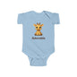 Adorable Giraffe Baby Bodysuit, Cute Infant Outfit, Baby Shower Gift