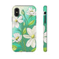 Floral Phone Case, Tough Cases, Flower Design, Nature Inspired, Eco-Friendly Cover, Unique Gift for Her, Spring Accessories