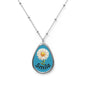 Oval Necklace - Smile