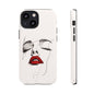 Stylish Phone Case with Artistic Lip Design, Femme Tech Accessory, Trendy Device Cover, Gift for Her, Unique Phone Accessories