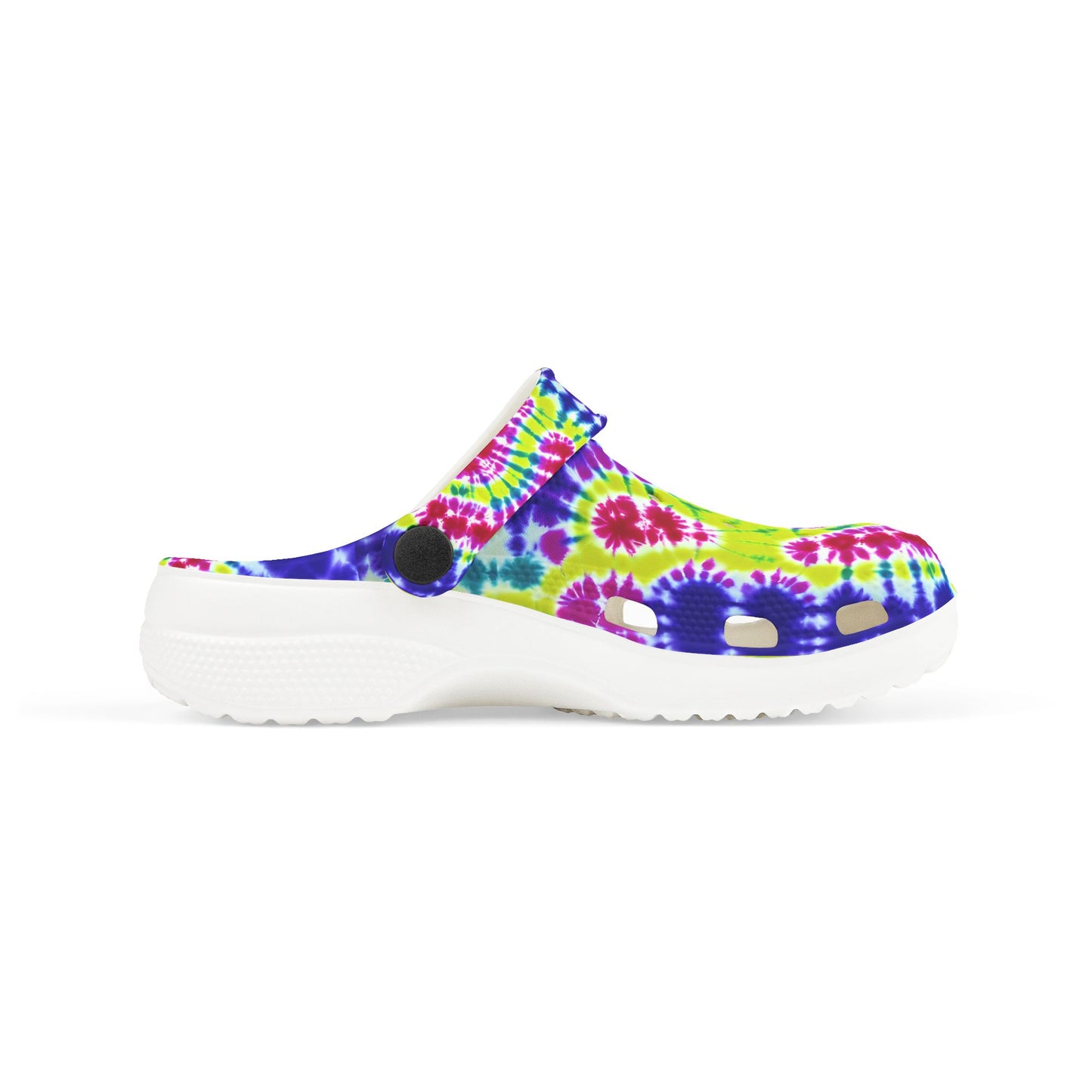Colorful Tie-Dye Kid's Clogs, Fun Slip-On Shoes for Kids, Summer Footwear, Birthday Gift, Playtime Essentials