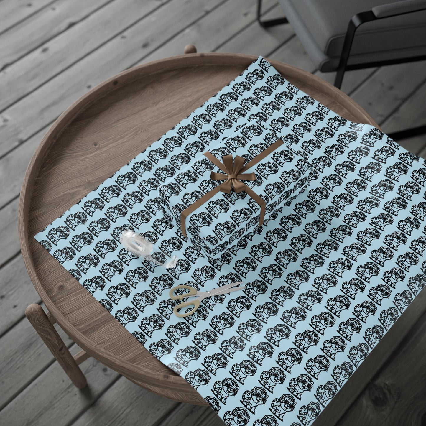 Playful Animal Wrapping Paper, Gift Wrap for Kids, Birthday Celebration, Eco-Friendly, Fun Prints for any Occasion