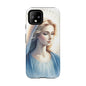 Beautiful Mary Phone Case, Tough Phone Case, Inspirational Tech Accessory, Gift for Her, Religious Phone Cover