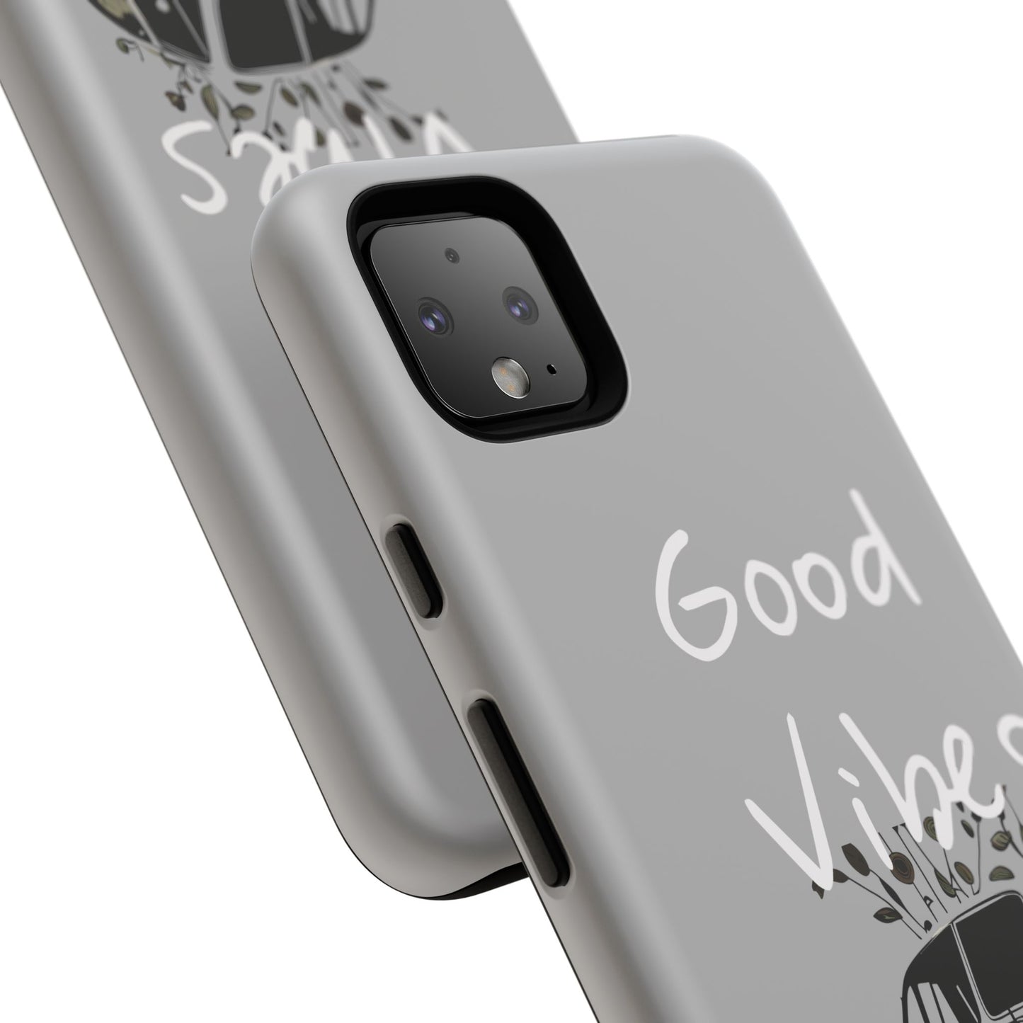 Floral Phone Case | Good Vibes, Phone Accessories, Gift for Her, Trendy Tech, Summer Vibes, Birthday Gift