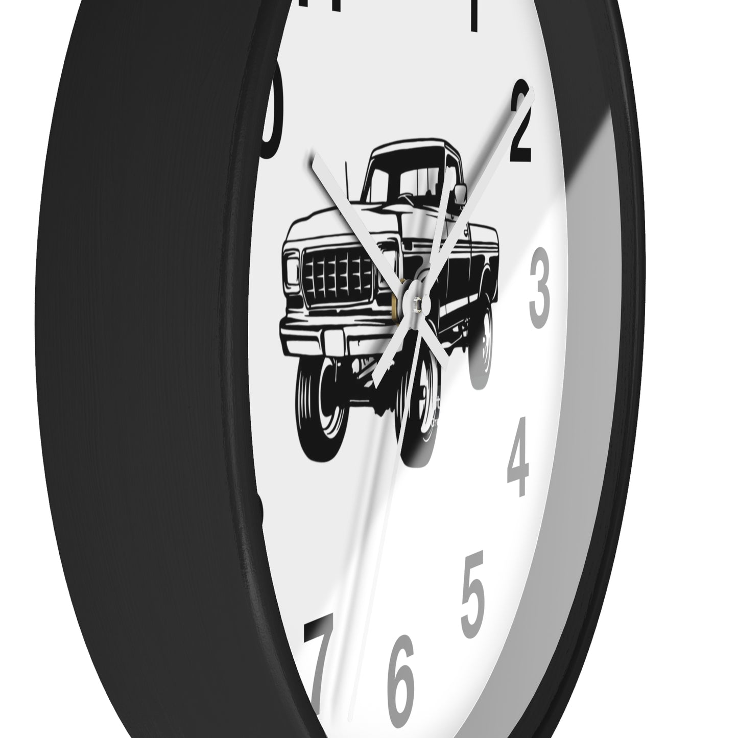 Classic Pickup Truck Wall Clock | Automotive Decor, Gift for Car Lovers, Rustic Home Accent, Garage Wall Art, Unique Timepiece