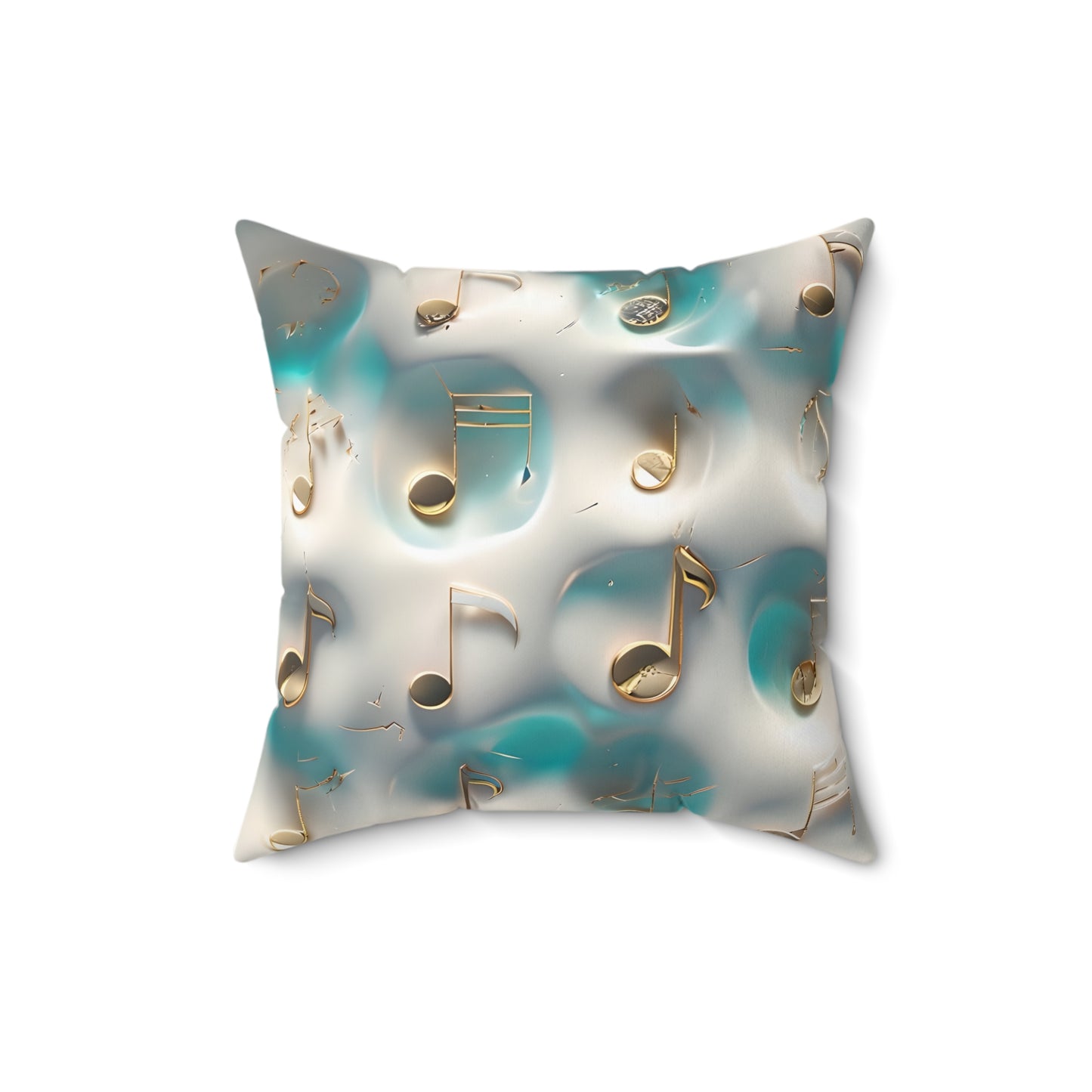 Musical Note Pillow, Decorative Cushion for Music Lovers, Home Decor, Gifts for Musicians, Unique Accent Pillow