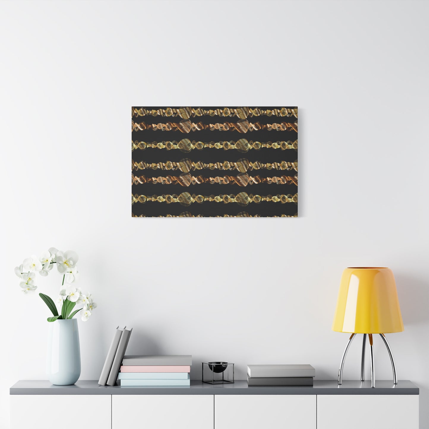 Artistic Canvas Gold and Black