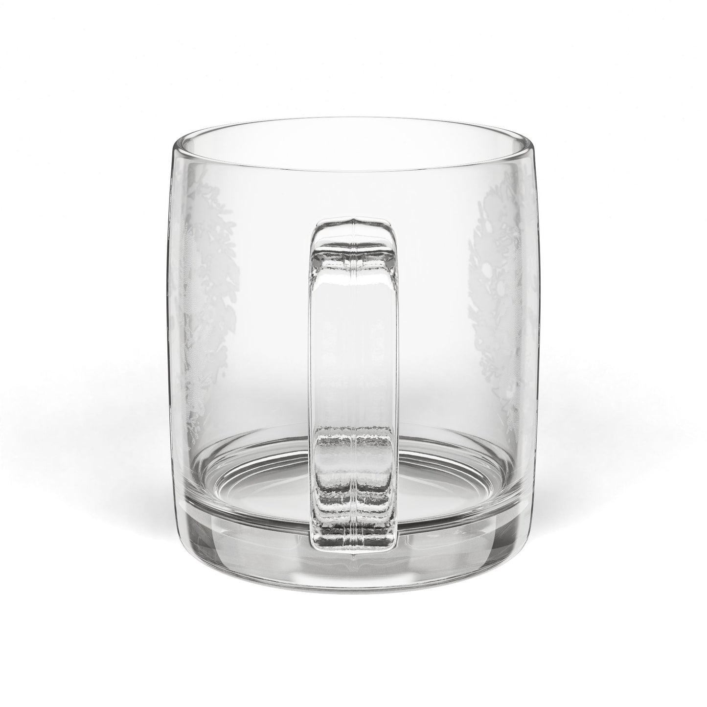 Glass Coffee Mug, 12.25oz (Engraving)