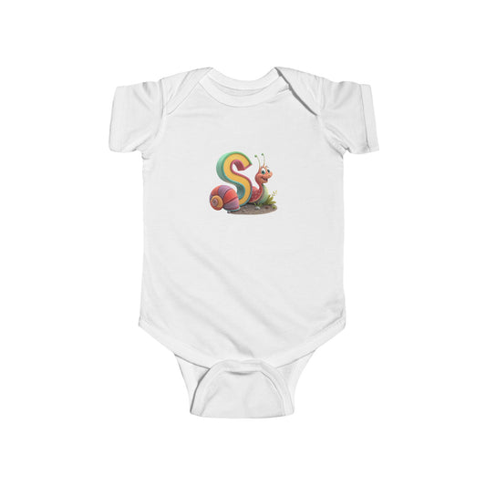 Colorful Snail Infant Bodysuit, Cute Baby Onesie, Fun Baby Shower Gift, Summer Baby Clothes, Adorable Newborn Outfit