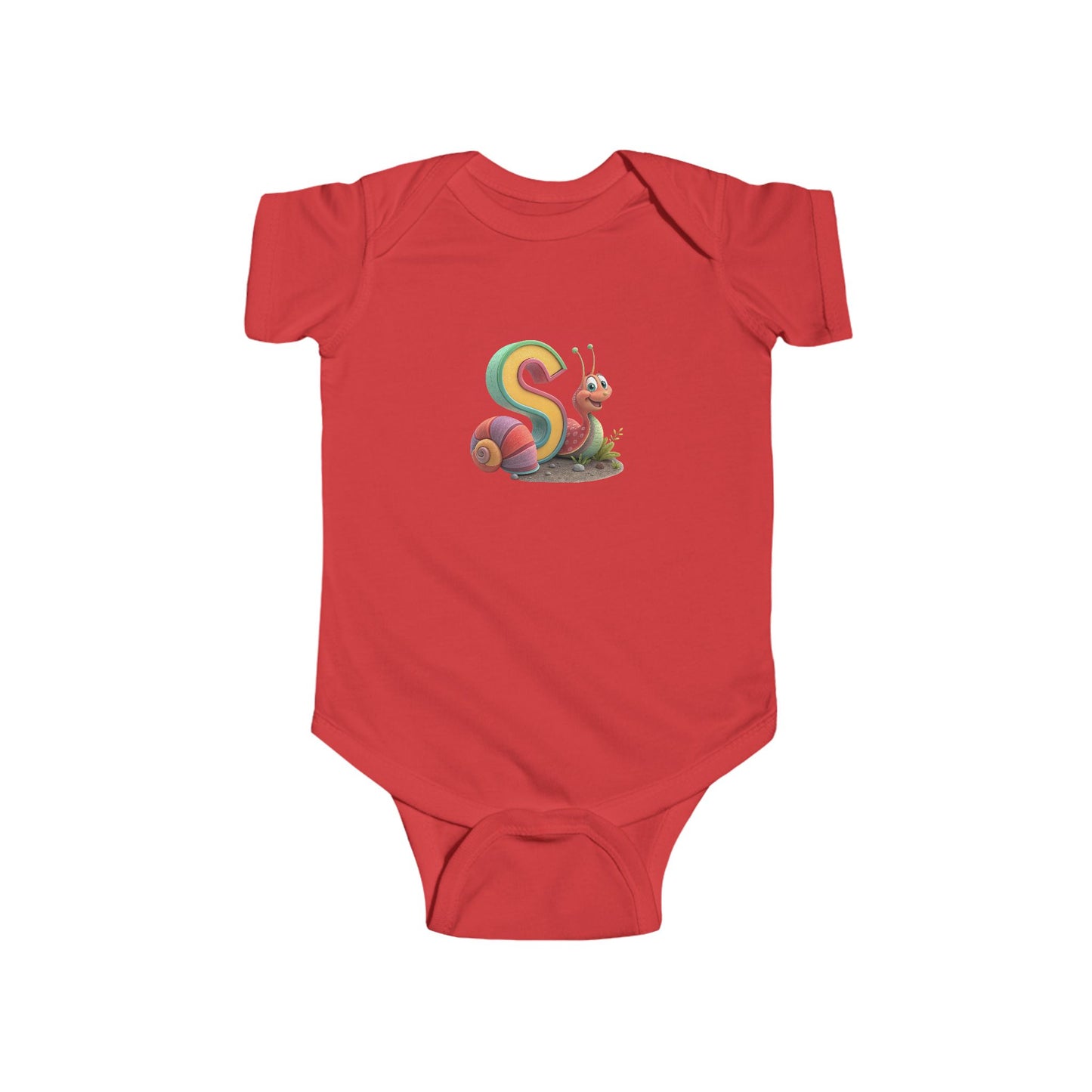 Colorful Snail Infant Bodysuit, Cute Baby Onesie, Fun Baby Shower Gift, Summer Baby Clothes, Adorable Newborn Outfit