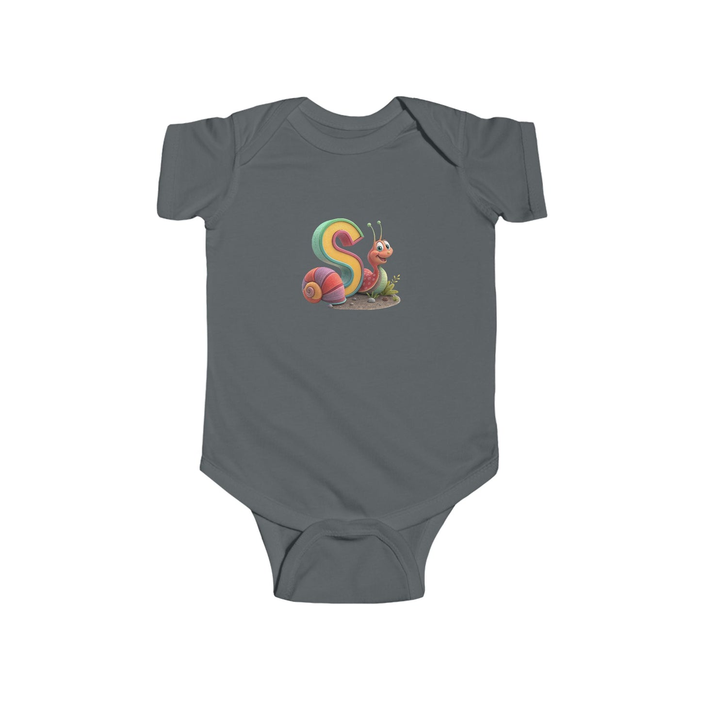 Colorful Snail Infant Bodysuit, Cute Baby Onesie, Fun Baby Shower Gift, Summer Baby Clothes, Adorable Newborn Outfit