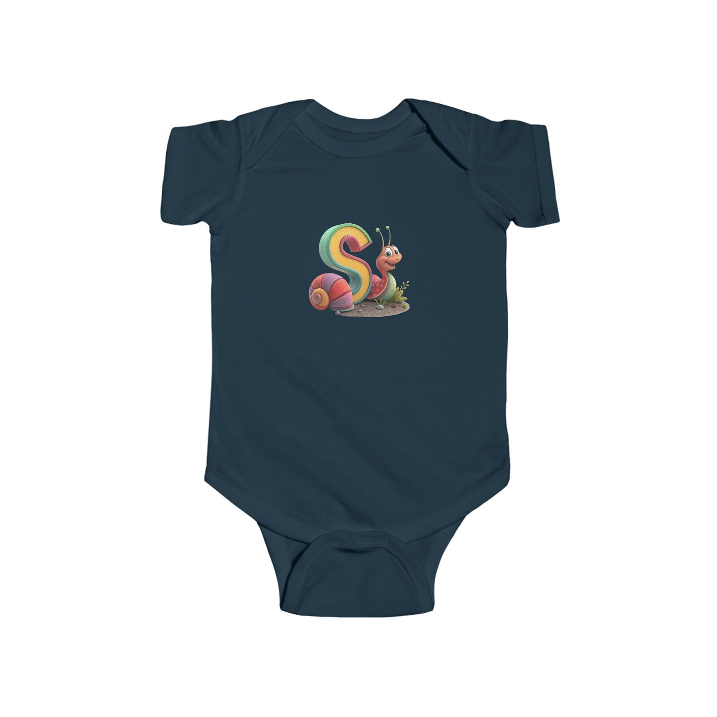 Colorful Snail Infant Bodysuit, Cute Baby Onesie, Fun Baby Shower Gift, Summer Baby Clothes, Adorable Newborn Outfit