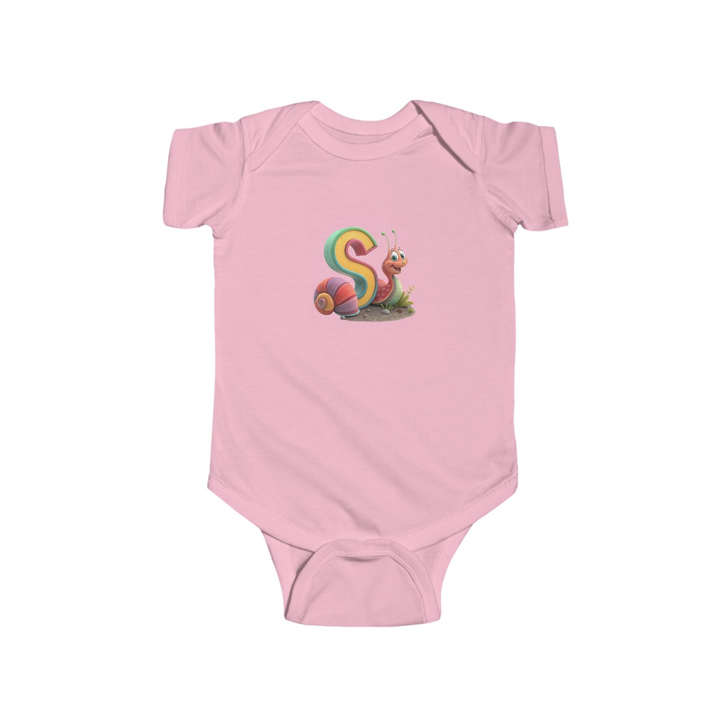 Colorful Snail Infant Bodysuit, Cute Baby Onesie, Fun Baby Shower Gift, Summer Baby Clothes, Adorable Newborn Outfit