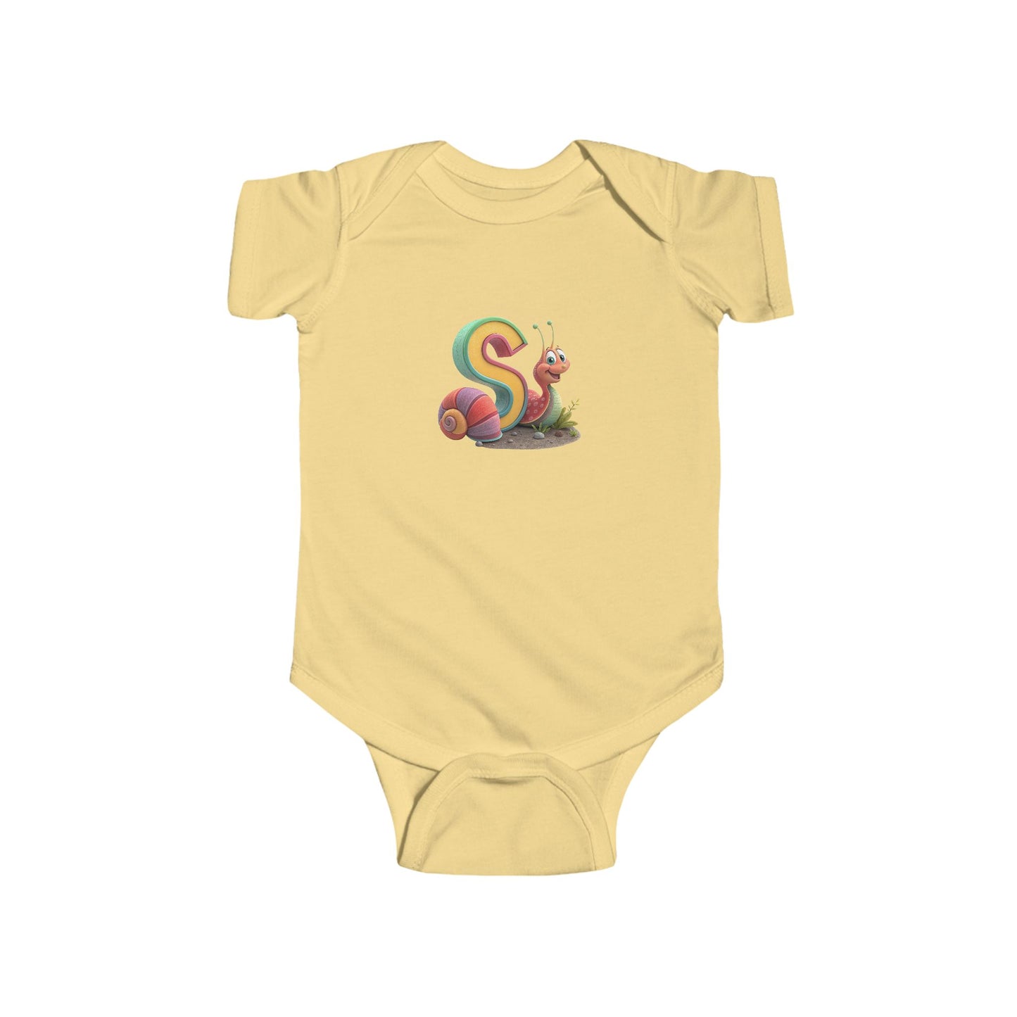 Colorful Snail Infant Bodysuit, Cute Baby Onesie, Fun Baby Shower Gift, Summer Baby Clothes, Adorable Newborn Outfit