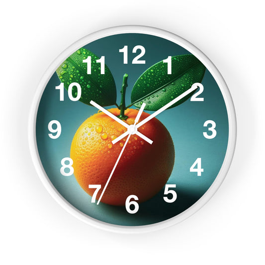 Citrus-Inspired Wall Clock | Fragrant Fruit Home Decor, Kitchen Wall Art, Unique Gift for Fruit Lovers, Bright Orange Design, Modern [...]